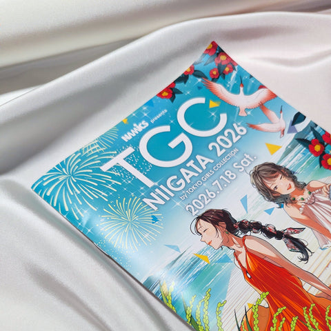 TGC NIIGATA 2026 by TOKYO GIRLS COLLECTION　にてシルク生地を利用いただきました。